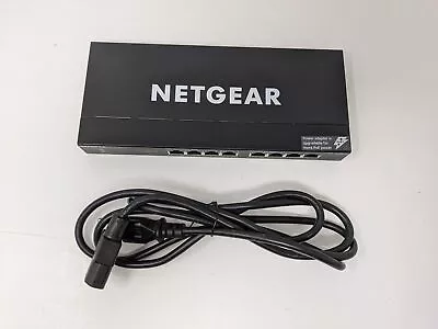  NETGEAR 8-Port Gigabit Ethernet Unmanaged PoE+ Switch (GS308PP) L5XS • $39.99