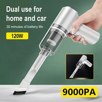 120W Cordless Handheld Vacuum Cleaner Small Mini Portable Car Auto Home Wireless • $13.99