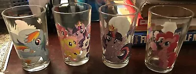 Vintage Set Of 4 My Little Pony Juice Glasses 8oz • $16.99