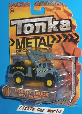 TONKA Utility Truck City Defenders Series With Lift Metal Diecast Bodies NEW • $11.95