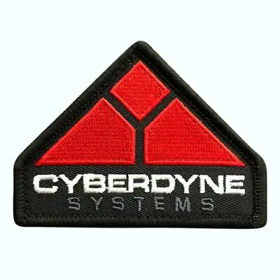 Terminator Movies Cyberdyne Systems Patch (Iron On Sew On - 3.0 X 2.25 MSP-8) • $7.95