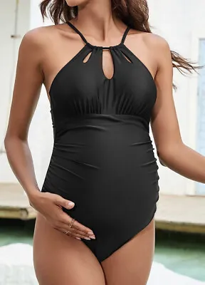 CUPSHE Maternity Swimsuit Brand New Size 10-12 Sexy Beach Ready • $18.68