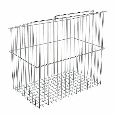 $130 • Buy Rev-A-Shelf Sidelines CTOHBSL-211419-CR-1 21” Closet Tilt Out Hamper Basket