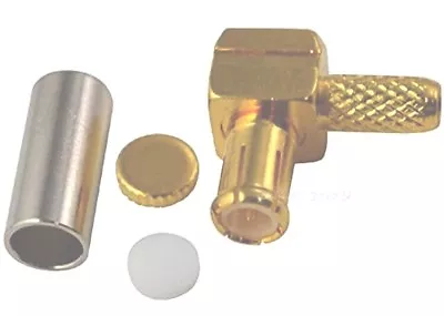$6.20 • Buy MCX Male Plug Right Angle Crimp For RG316 RG174 RG188 RF Coax Connector Adapter