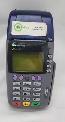 Verifone Omni 3750 POS Credit Card Terminal Chip Reader *SOLD  AS-IS  UNTESTED* • $19.99