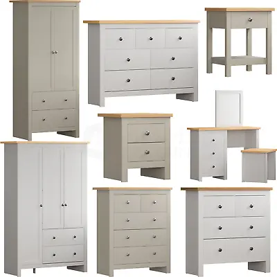 Arlington Chest Of Drawers Bedside Cabinet Dressing Table Bedroom Furniture • £39.99