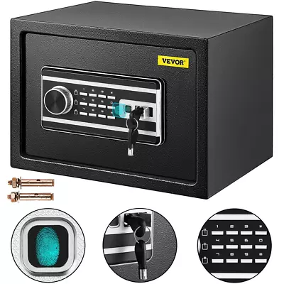 Files Documents Safe Box 4 Lock Method Digital High Security 0.8 Cu Ft Storage • $147.99