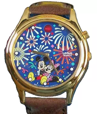 Disney Unisex Musical Mickey Mouse Watch! New! Retired! • $75