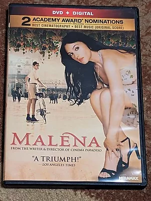 Malena 2000 DVD 2016 NTSC Monica Bellucci  Mint Disc No Digital Code • $18.04