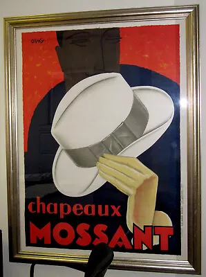 Original French Poster 1928 - Mossant By Olsky - 46 X62  • $7500