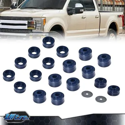 Blue Body Cab Mounts Bushings Kit Fit For Ford F250/350 Super Duty 99-17 2WD 4WD • $33.26