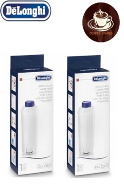$48 • Buy 2 X GENUINE Delonghi WATER FILTER - DLSC002 -  SER3017