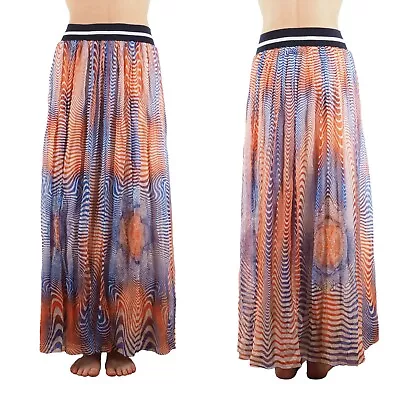 Jean Paul Gaultier Vintage Women's Mesh Midi Floor Maxi Long Skirt Size M Medium • $350