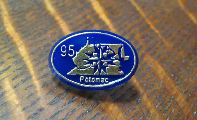 Potomac Maryland USA Vintage 1995 Lapel Pin - River Valley City America MD Badge • $19.99