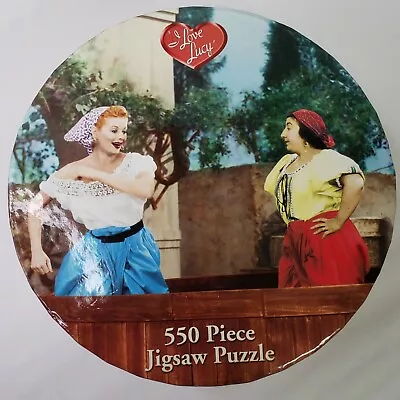 I LOVE LUCY 550 Piece Jigsaw Puzzle Italian Movie Wine Vat Scene Food Fight EUC • $24.99