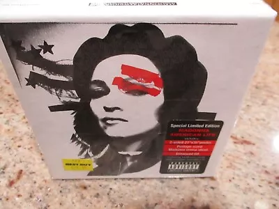 Madonna American Life CD Special Limited Edition Box / Poster Stickers 2003 NEW! • $29.99