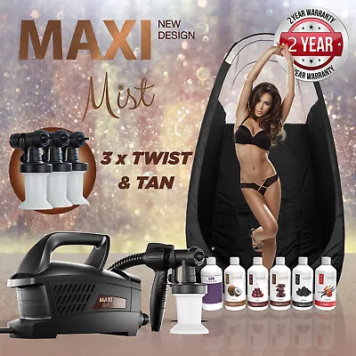 Maximist Evolution TNT - Complete Spray Tan Kit Includes Tent & Sunless Solution • $469