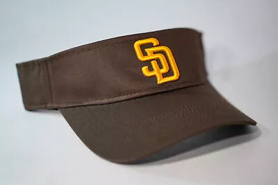 MLB San Diego Padres Baseball Visor Hat Adult One Size Fits All • $7.99