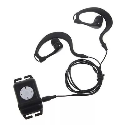 8/4GB Waterproof MP3 Music Player FM Radio Underwater Swimming With Headphone • £25.19