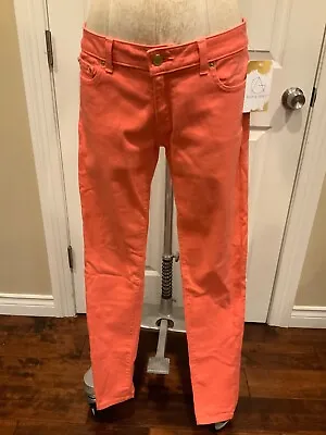 Michael Kors Coral Pink Skinny Jeans Size 4 (US) • $24.80