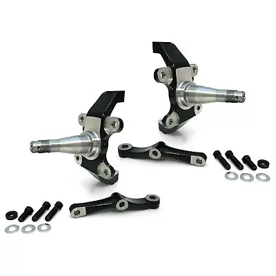 Mustang II IFS & Pinto Front End Conversion Pro Touring 2  Drop Spindles Pair • $275