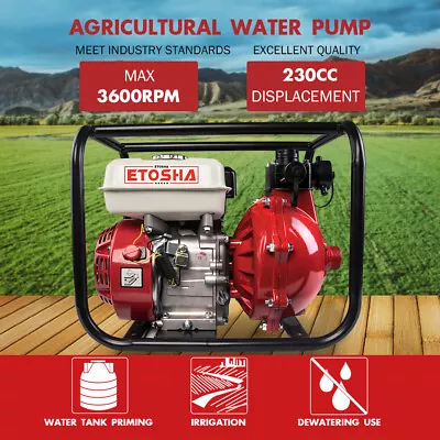 Gas Water Pump Hi-Flow 4-stroke OHV 8HP Transfer 1.5'' Irrigation Fire Fighting • $229.99