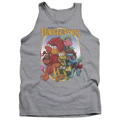 FRAGGLE ROCK GROUP HUG Licensed Men's Tank Top Sleeveless Tee SM-2XL • $24.95