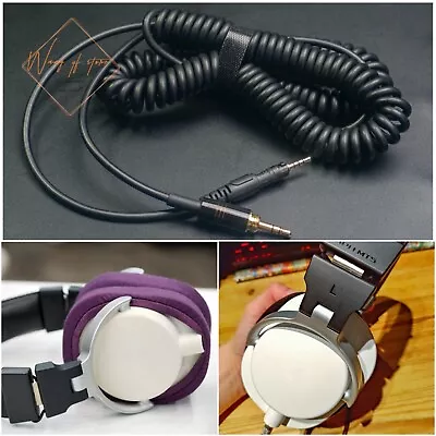 £16.20 • Buy Audio Coiled Spring Cable Wire For Yamaha HPH MT5 HPH MT5W HPH MT8 Headphone