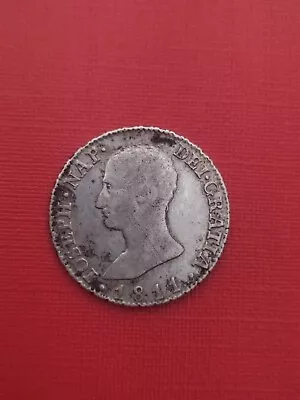 Spain 4 Reales 1811 Ai Jose Napoleon Silver Coin • $95