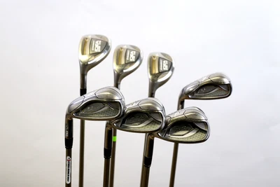 $198.92 • Buy LEFTY Adams Idea A12OS Hybrid 4-PW Iron Set Adams Ultra-Lite Ladies Flex