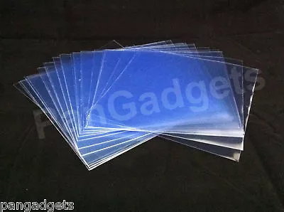 50 Glass Clear 7   Vinyl Replacement Record Sleeves Lp Protection Album • £7.99