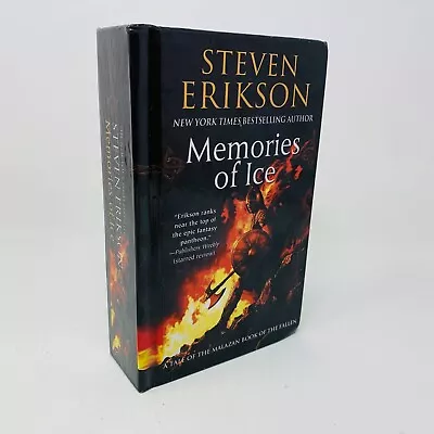 Memories Of Ice Steven Erikson Paw Prints Small Hardcover Malazan Fallen Book • $65.84