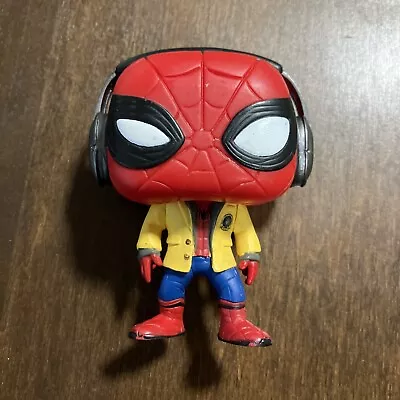 Funko Pop! Marvel Spider-Man Homecoming With Headphones #265 Loose No Box • £14.45