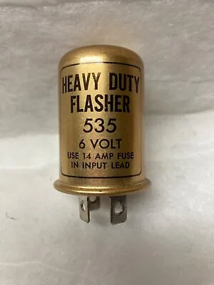 Authentic Nos Ideal Flasher # 535  6 Volt 3 Prong -usa. Turn Signal. Ford Mopar • $21.85