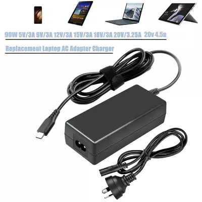 90W USB Type C Charger For Dell Inspiron7500 7506 7706 2-in-1 Latitude 7420 7520 • $24.99