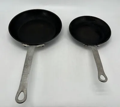 MAGNALITE GHC Professional Skillet Anodized Aluminum Pan USA -11 Inch & 8 Inch • $45.49