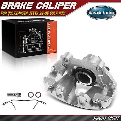 Disc Brake Caliper With Bracket For Volkswagen Jetta 96-05 Golf Audi Front Right • $48.99