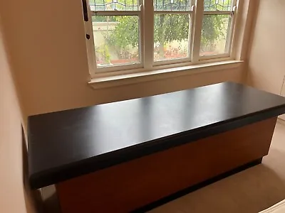 $50 • Buy Large Vintage Office Desk With 2 Filing Cabinets