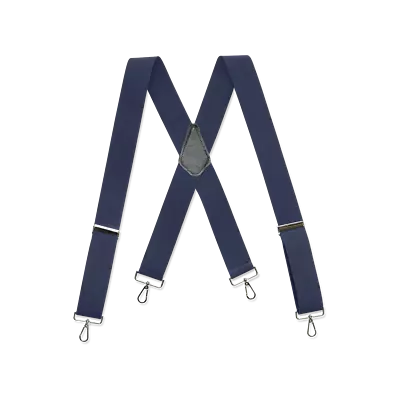 Men's Suspenders 2  Quality X Style Belt Loop Snap On Many Colors USA Made • $19.66