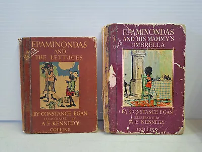 Epaminondas And His Mammy's Umbrella & Lettuces By Egan HC • $40.07