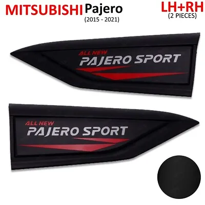 $87.12 • Buy For Mitsubishi Pajero Sport 2015 21 Matte Black Side Wing Air Vent Cover