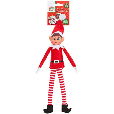 £6.90 • Buy Naughty Elf BOY Elfie Elves Behavin' Badly Christmas Shelf Accessory #446141