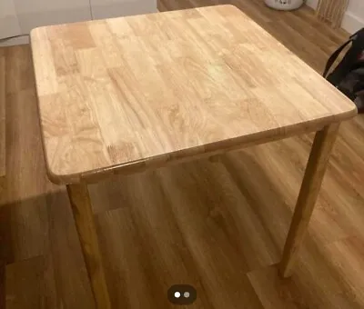 Dinning Oak Table (used For One Month) Perfect Condition Brown • £50