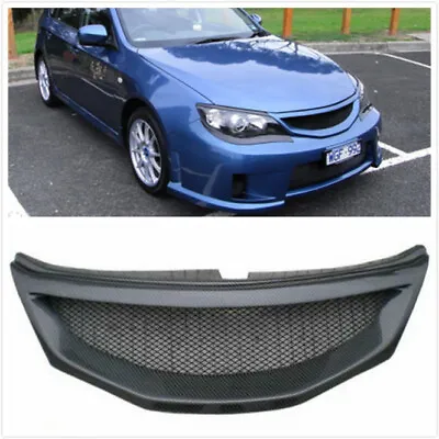 Carbon Fiber Front Mesh Grill Grille For 2008-2011 2010 Subaru Impreza WRX STi • $165