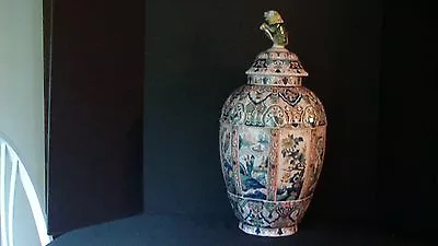 A 19th Century Magnificent Dutch Delft Urn • $1597