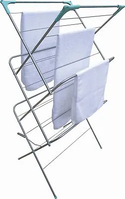 Style Worx 3-Tier Airer With Non-Slip Heavy Duty Construction Indoor/Outdoor  • £19.99