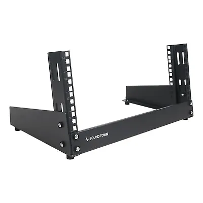 Sound Town 4U 2-Post Desktop Open-Frame Rack Audio Network Devices ST2PF-4LW • $37.39