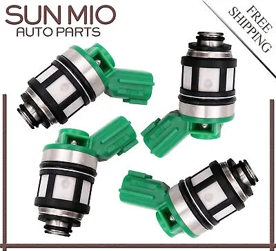 16600-1S700 4Pcs Fuel Injectors For Nissan Frontier Pickup Xterra 1996-2004 2.4L • $60.99