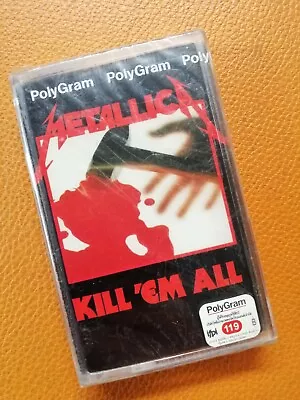 Metallica [ Kill ‘em All ] Original Cassette Thailand Edition • $10.50