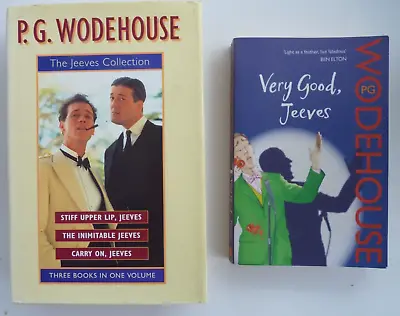 P.G.WODEHOUSE - JEEVES COLLECTION (3 BOOKS IN 1 VOL) And And 1 JEEVES P/B • £5.75